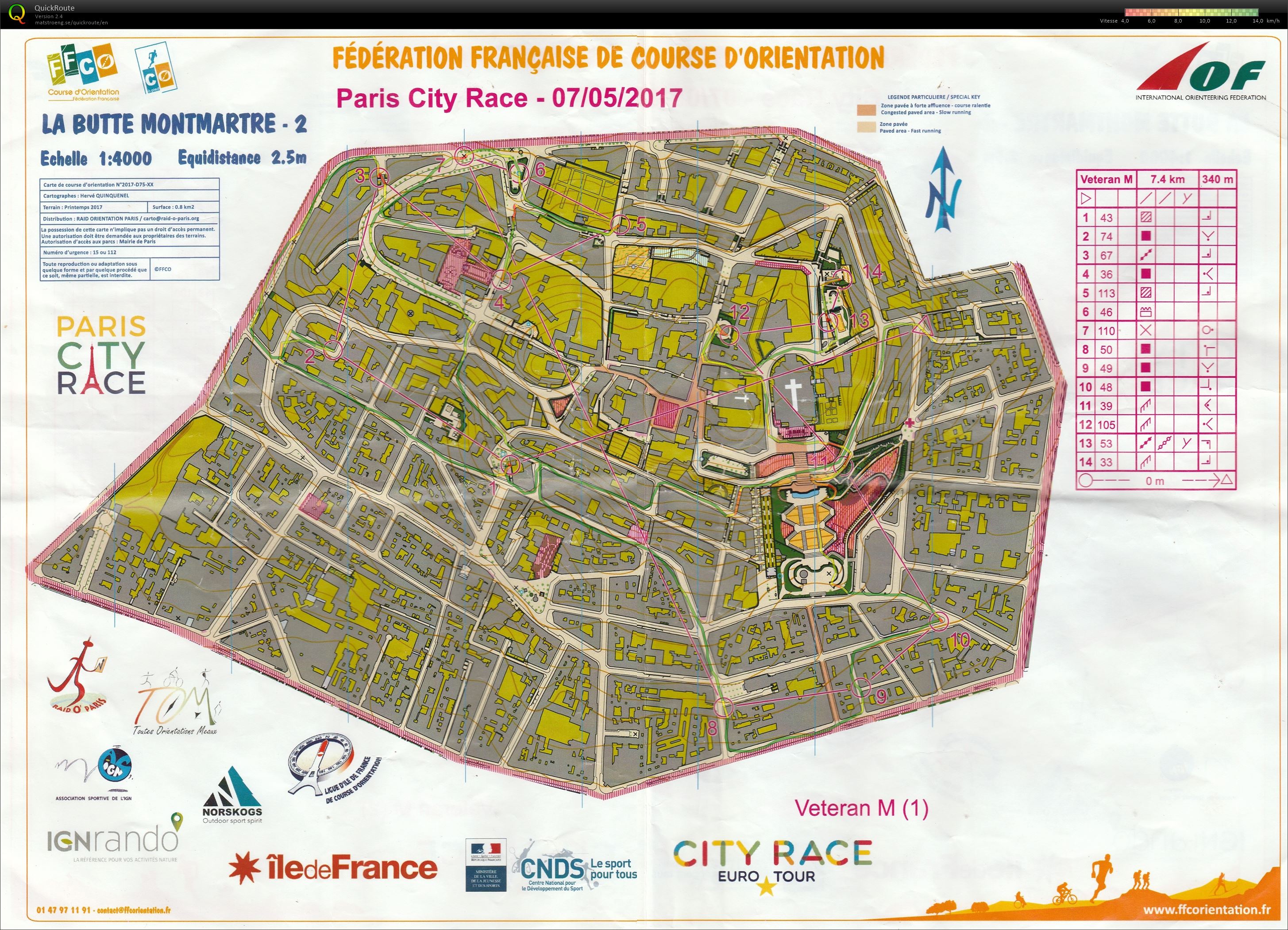 Paris City Race E2-LD - Partie 1 (2017-05-07)
