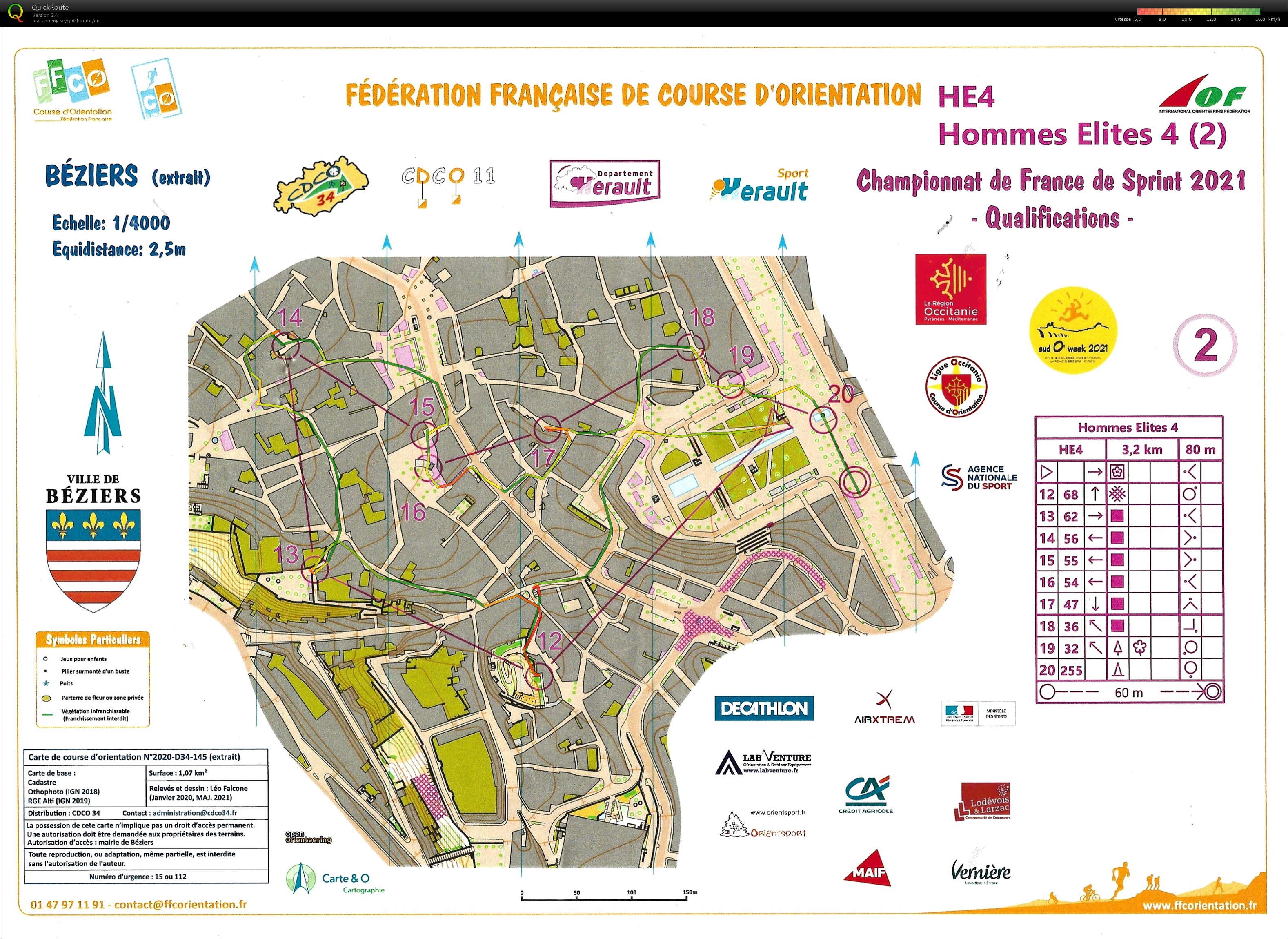 Championnat de France Sprint - Qualif (Partie 2) (30.10.2021)