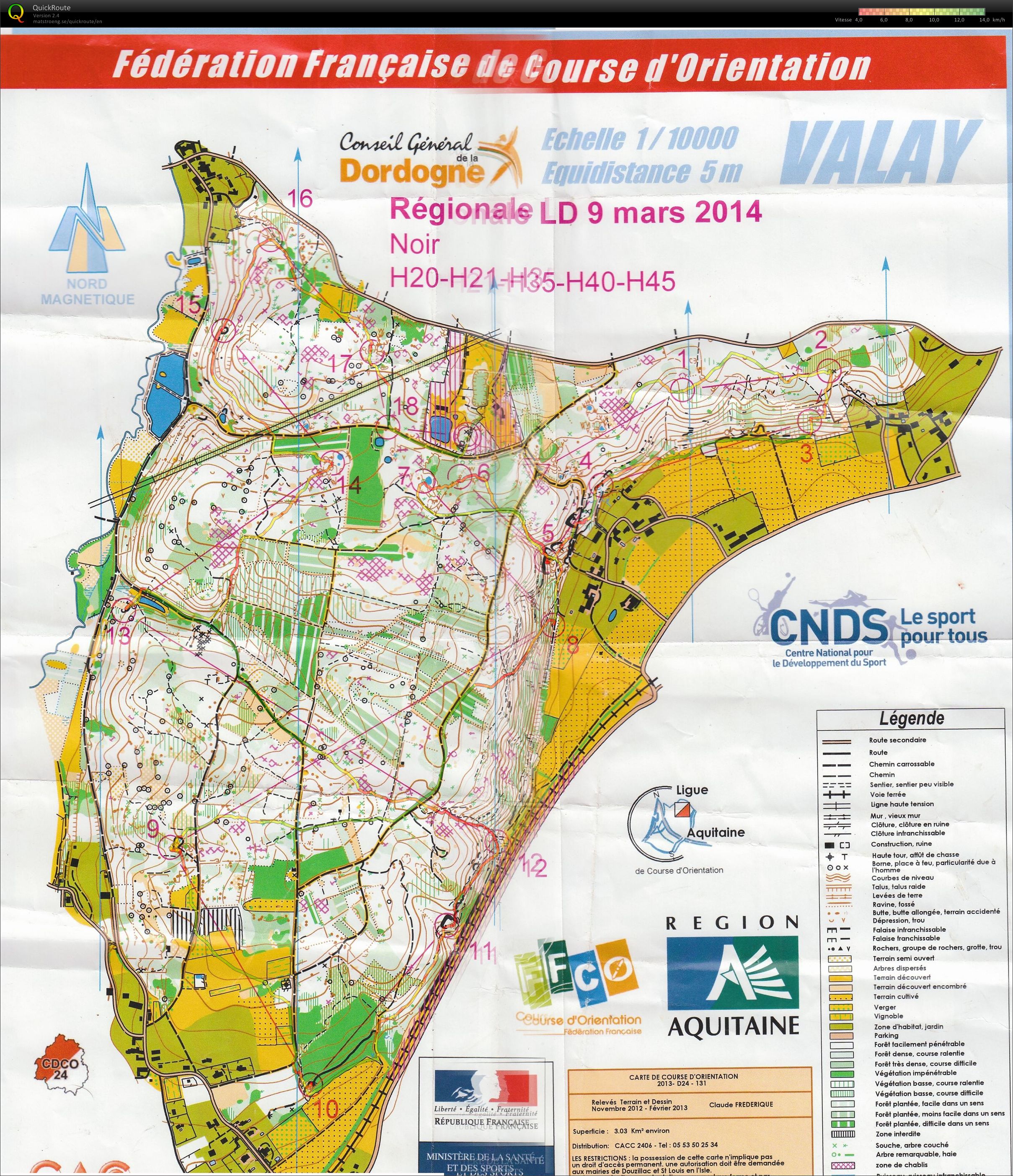 Régionale LD Aquitaine (09-03-2014)