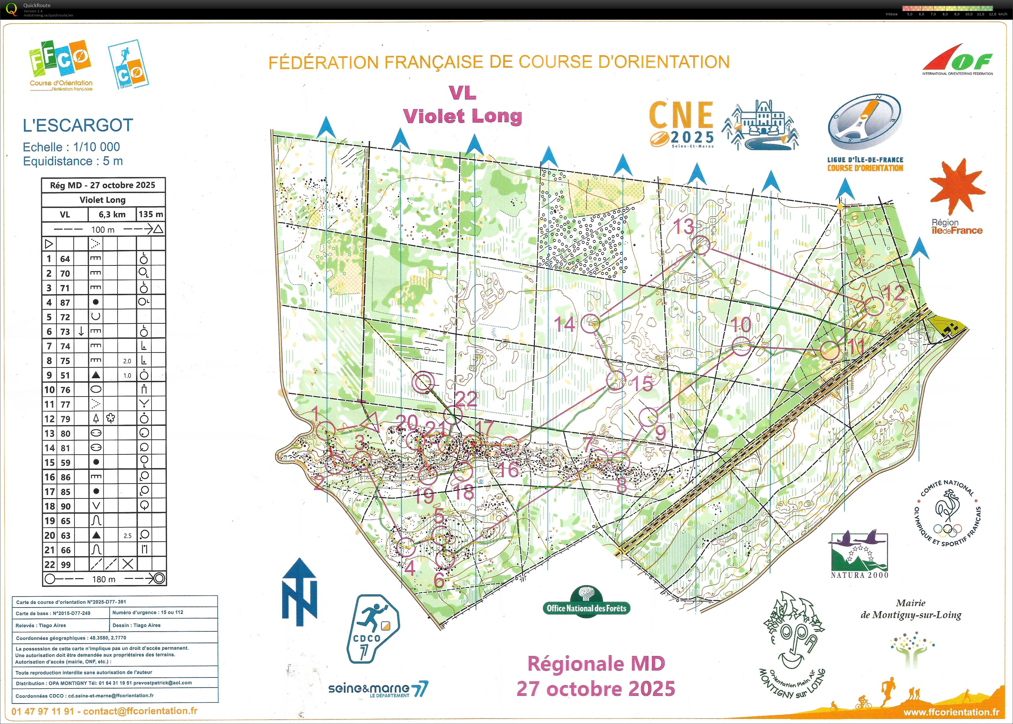 Régionale MD Fontainebleau (27/10/2025)